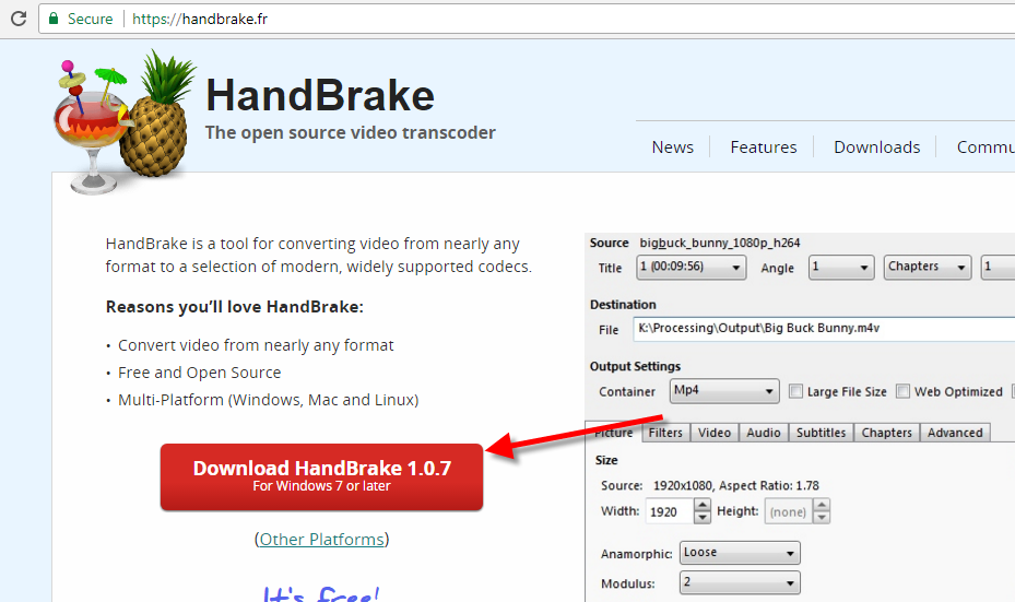 how to use handbrake for mac